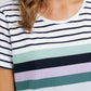 River Stripe Short Sleeve Top