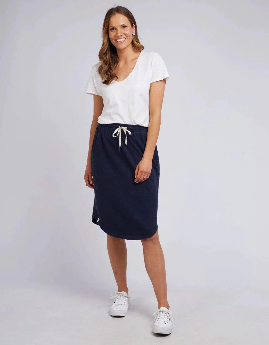 Fundamental Navy Isla Skirt