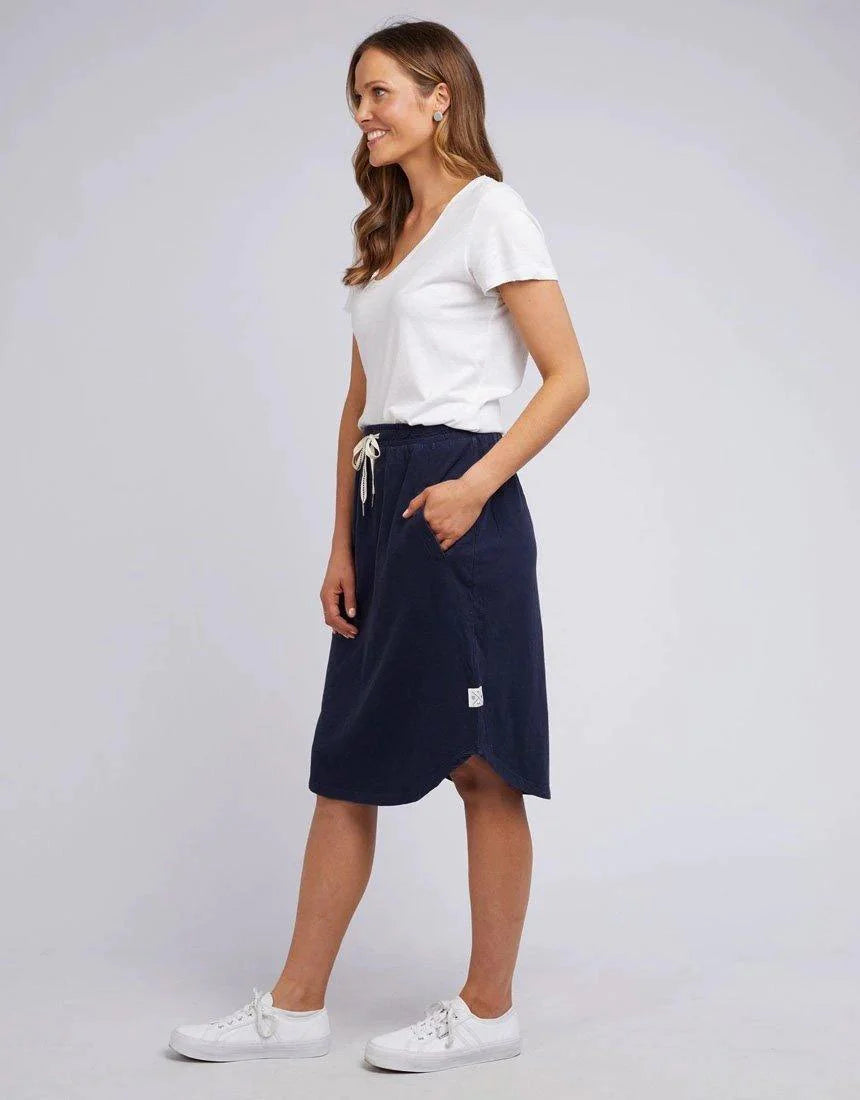 Fundamental Navy Isla Skirt