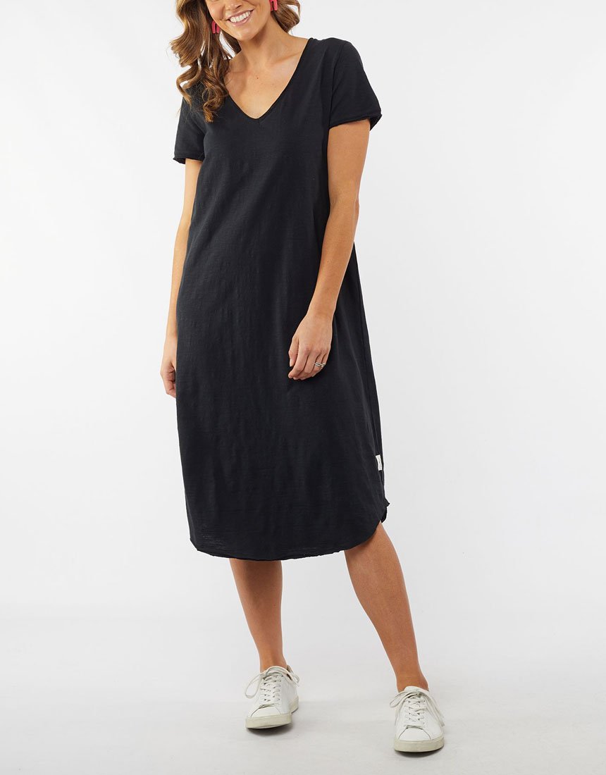 Maeve Midi Dress - Black