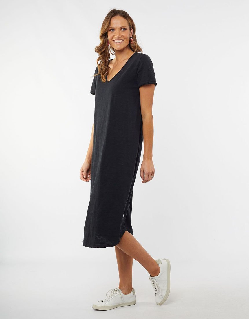 Maeve Midi Dress - Black